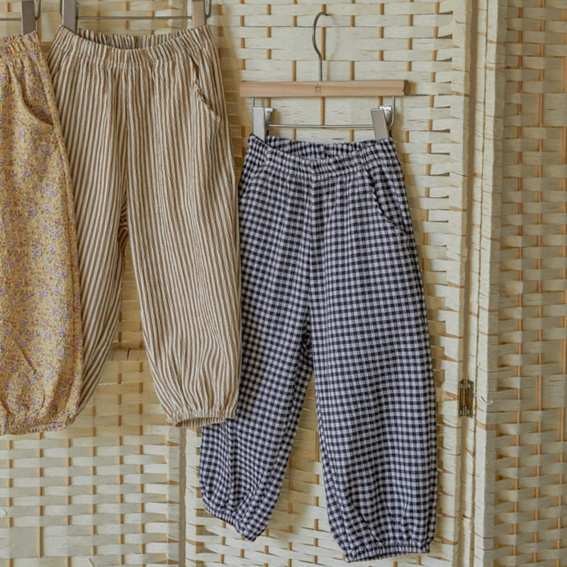 A-Market - Korean Children Fashion - #toddlerclothing - Check ST Ice Pants - 2