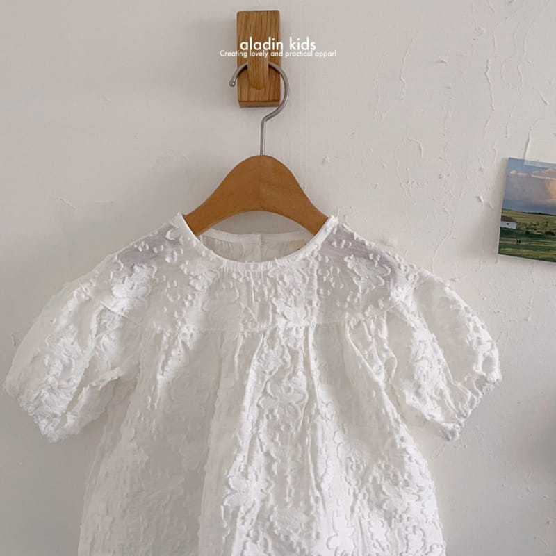 Aladin - Korean Children Fashion - #kidsshorts - Yoke Blouse - 6