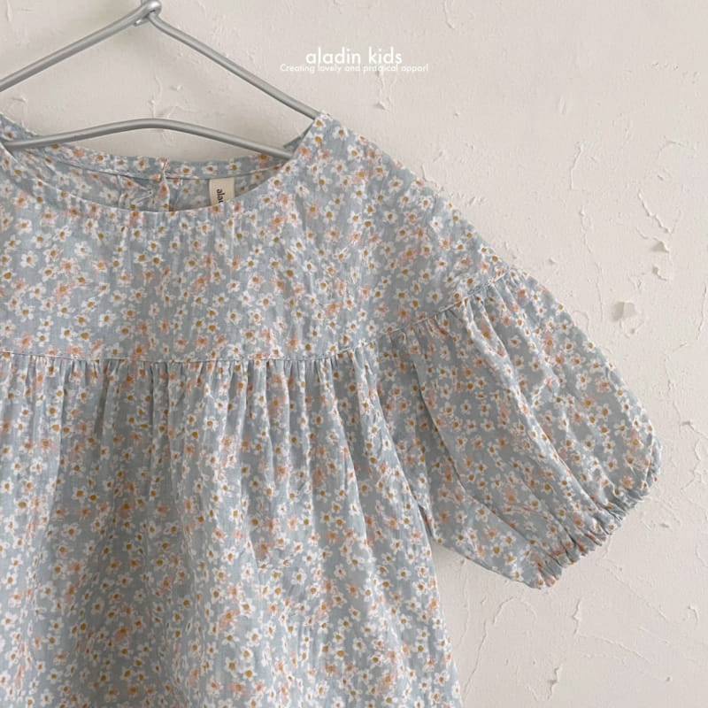 Aladin - Korean Children Fashion - #littlefashionista - Yoke Blouse - 10