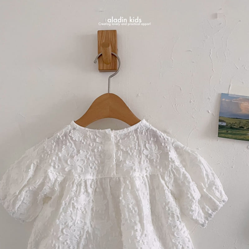 Aladin - Korean Children Fashion - #magicofchildhood - Yoke Blouse - 11