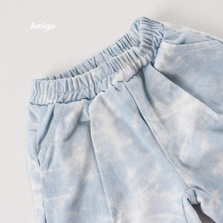 Amigo - Korean Children Fashion - #childofig - Water Paint Denim - 3