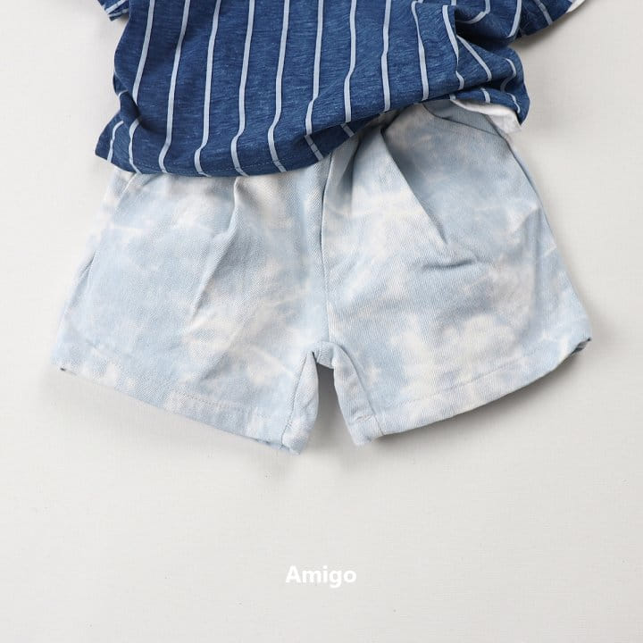 Amigo - Korean Children Fashion - #childrensboutique - Water Paint Denim - 5