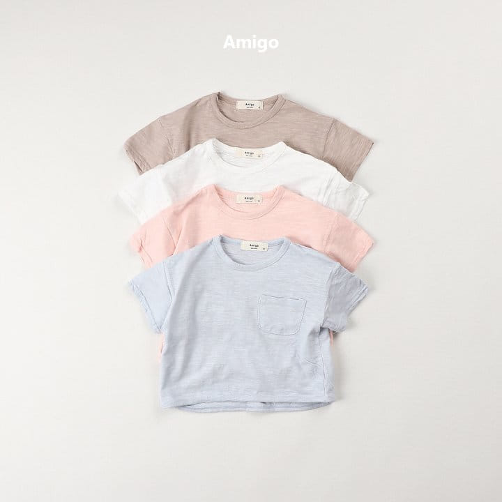 Amigo - Korean Children Fashion - #childrensboutique - Summer Slub Tee - 2