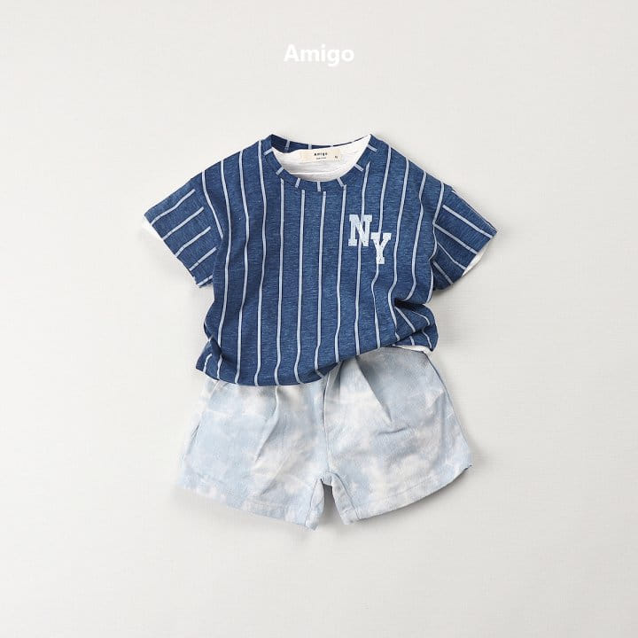 Amigo - Korean Children Fashion - #discoveringself - Water Paint Denim - 7