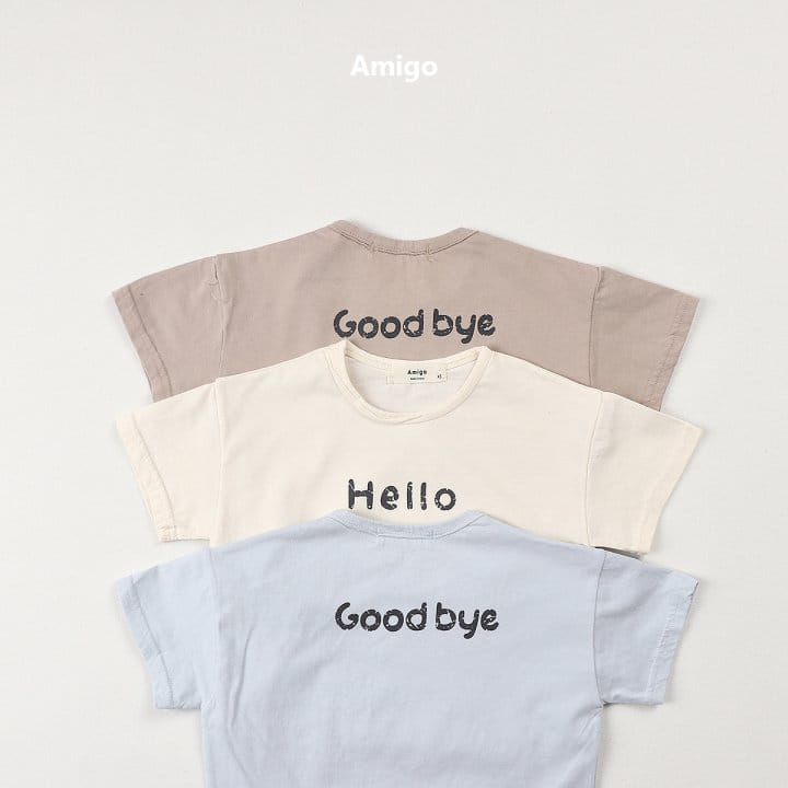 Amigo - Korean Children Fashion - #kidzfashiontrend - Hello Tee - 2