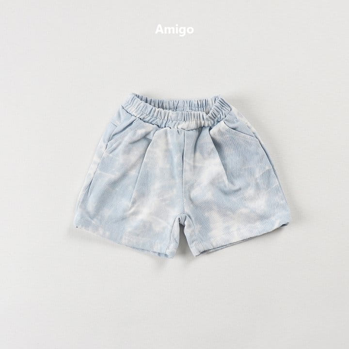 Amigo - Korean Children Fashion - #minifashionista - Water Paint Denim