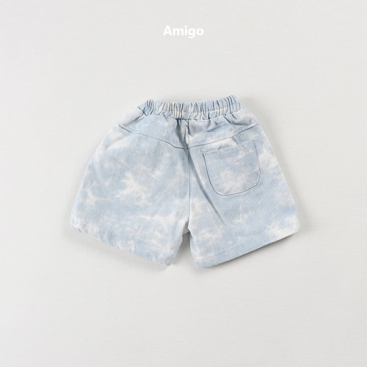 Amigo - Korean Children Fashion - #prettylittlegirls - Water Paint Denim - 2
