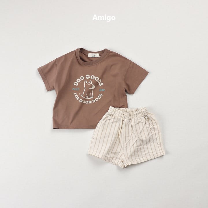Amigo - Korean Children Fashion - #todddlerfashion - Dog Tee - 8