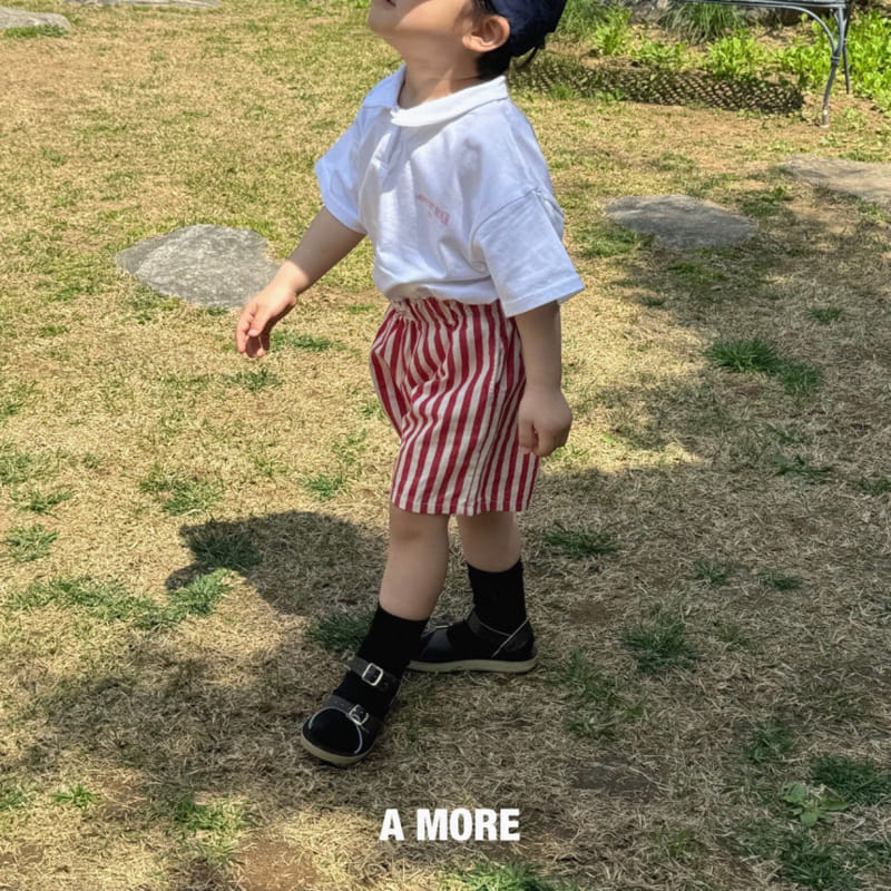 Amore - Korean Children Fashion - #kidsshorts - Our Collar Tee - 9