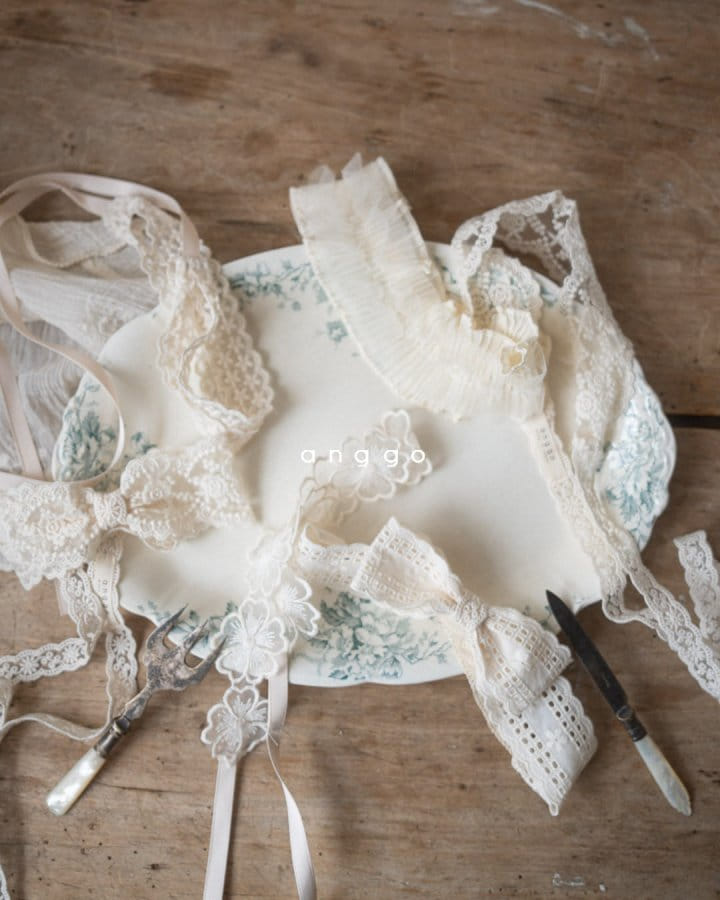 Anggo - Korean Baby Fashion - #babyoninstagram - Anggo Lace Hair Band