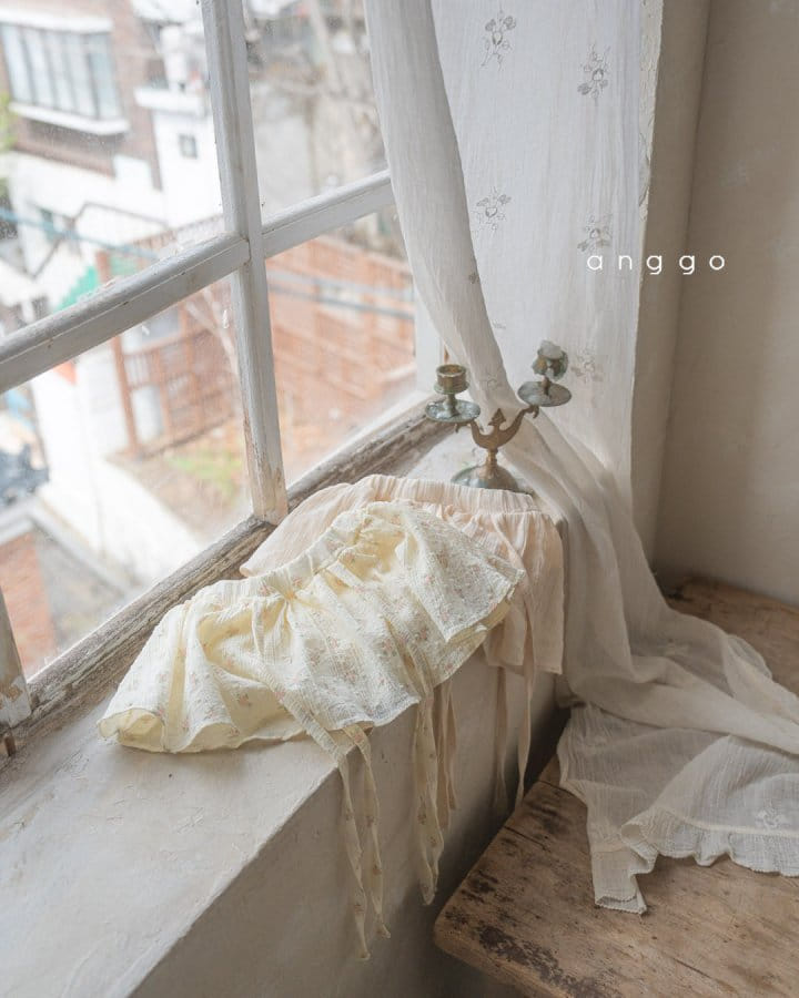 Anggo - Korean Baby Fashion - #babyoutfit - Cherry Blossom Bloomers - 6