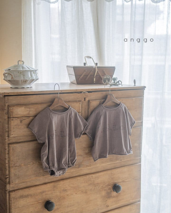 Anggo - Korean Baby Fashion - #babywear - Dino Romper - 6