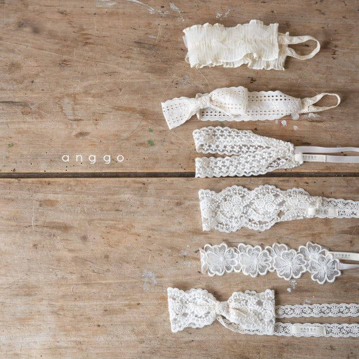 Anggo - Korean Baby Fashion - #onlinebabyshop - Anggo Lace Hair Band - 8