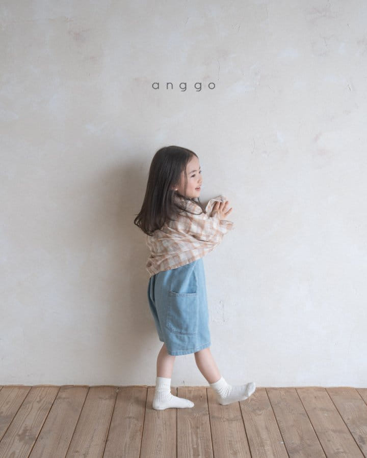 Anggo - Korean Children Fashion - #Kfashion4kids - Brownie Denim Overalls - 9
