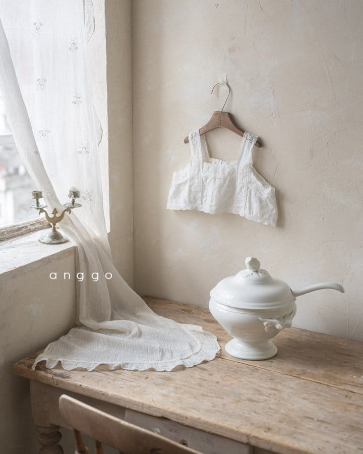 Anggo - Korean Children Fashion - #Kfashion4kids - Cream Bustier - 7