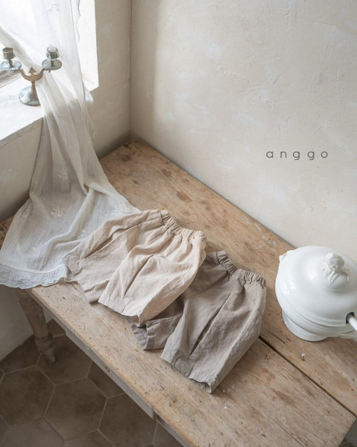 Anggo - Korean Children Fashion - #childofig - Mocha Buns Pants - 11