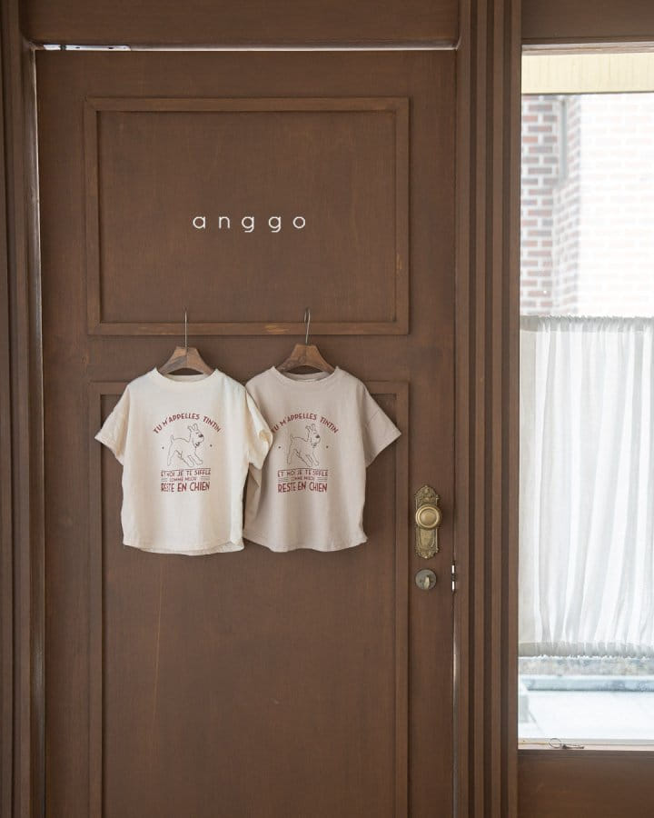 Anggo - Korean Children Fashion - #childofig - Puppy Tee - 7