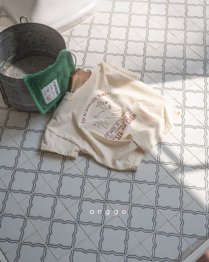 Anggo - Korean Children Fashion - #childrensboutique - Puppy Tee - 8