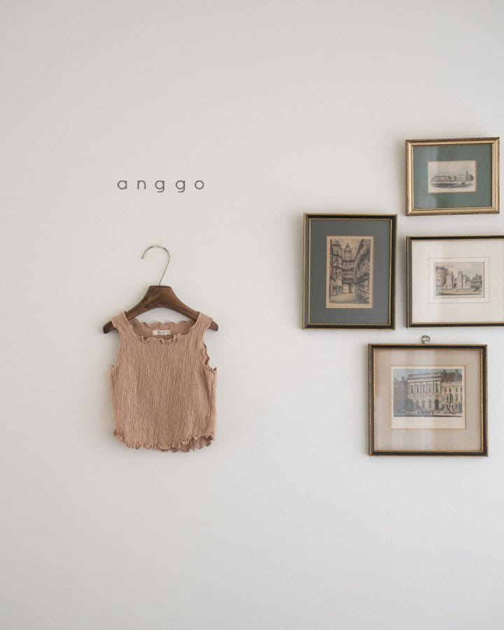 Anggo - Korean Children Fashion - #discoveringself - Marshmallow Sleeveless Tee - 9