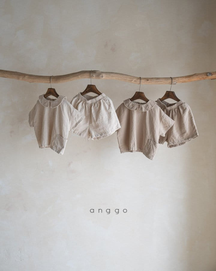 Anggo - Korean Children Fashion - #fashionkids - Cinnamon Top Bottom Set - 7
