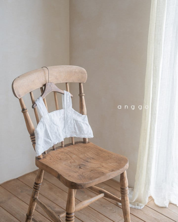 Anggo - Korean Children Fashion - #minifashionista - Cream Bustier - 10