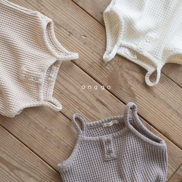 Anggo - Korean Children Fashion - #stylishchildhood - Croiffle Sleeveless Tee - 10
