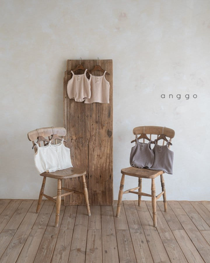 Anggo - Korean Children Fashion - #toddlerclothing - Croiffle Sleeveless Tee - 9