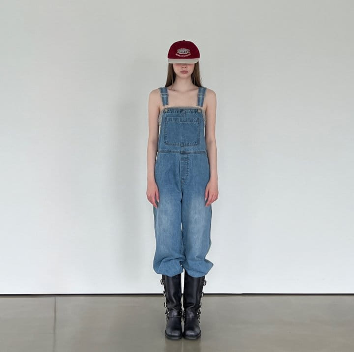 Another Avenue - Korean Women Fashion - #vintagekidsstyle - Dungarees Denim Pants