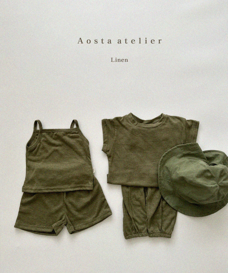 Aosta - Korean Children Fashion - #Kfashion4kids - Linen Tee - 11