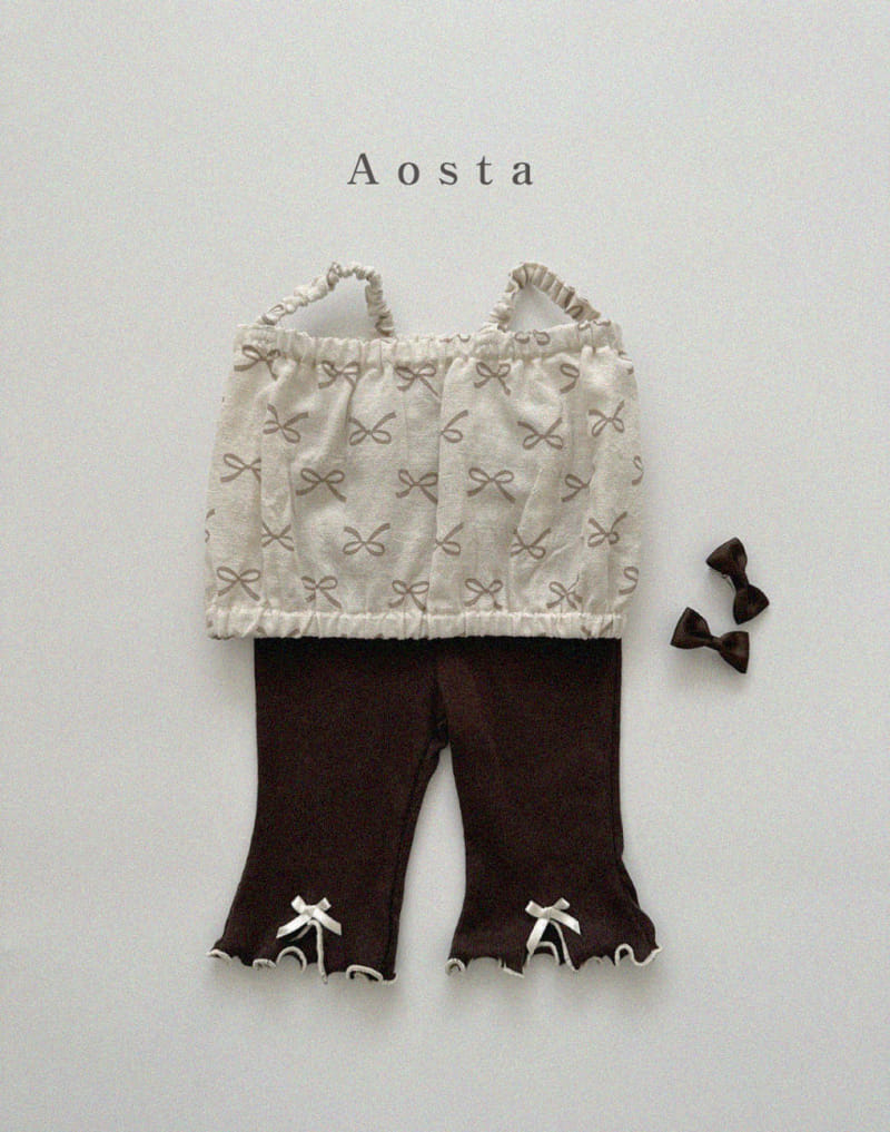 Aosta - Korean Children Fashion - #Kfashion4kids - Ribbon Blouse - 7