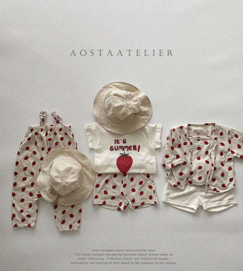 Aosta - Korean Children Fashion - #Kfashion4kids - Strawberry Tee - 11