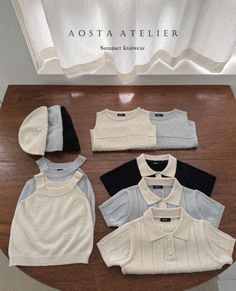 Aosta - Korean Children Fashion - #childofig - Widener Knit