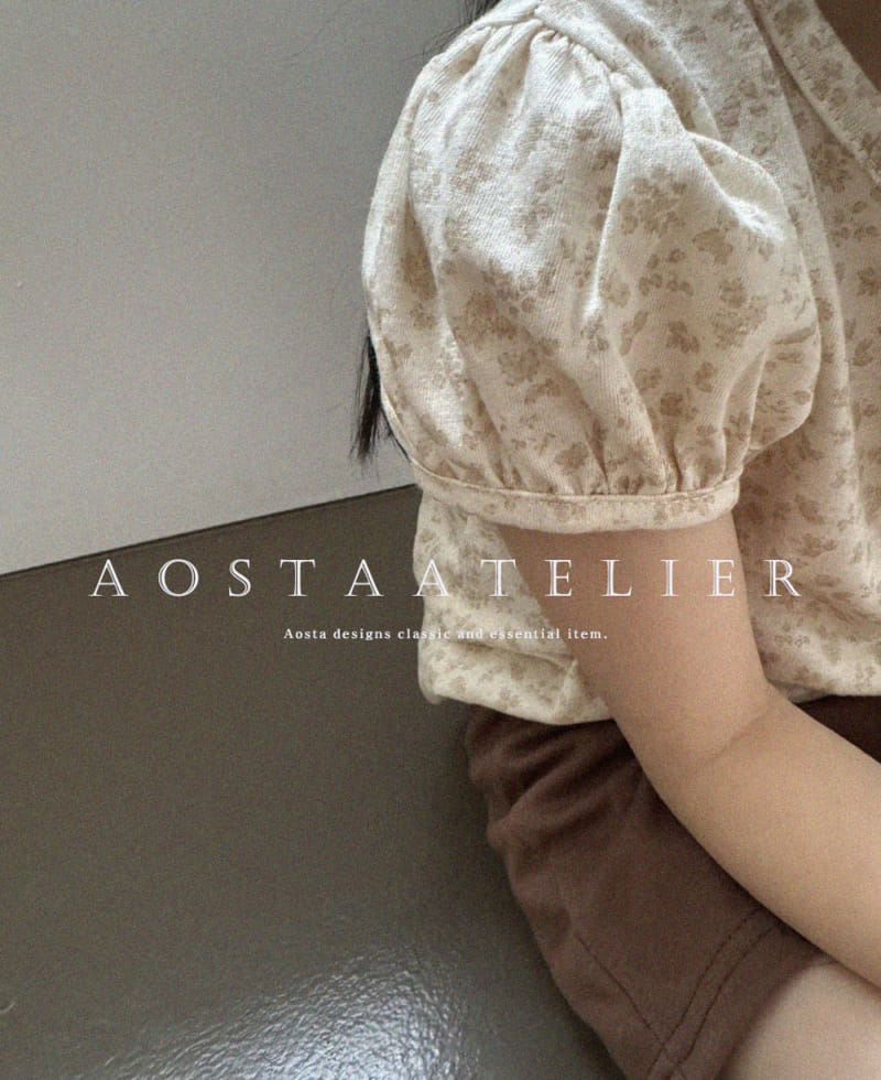 Aosta - Korean Children Fashion - #childofig - Puff L Tee - 8