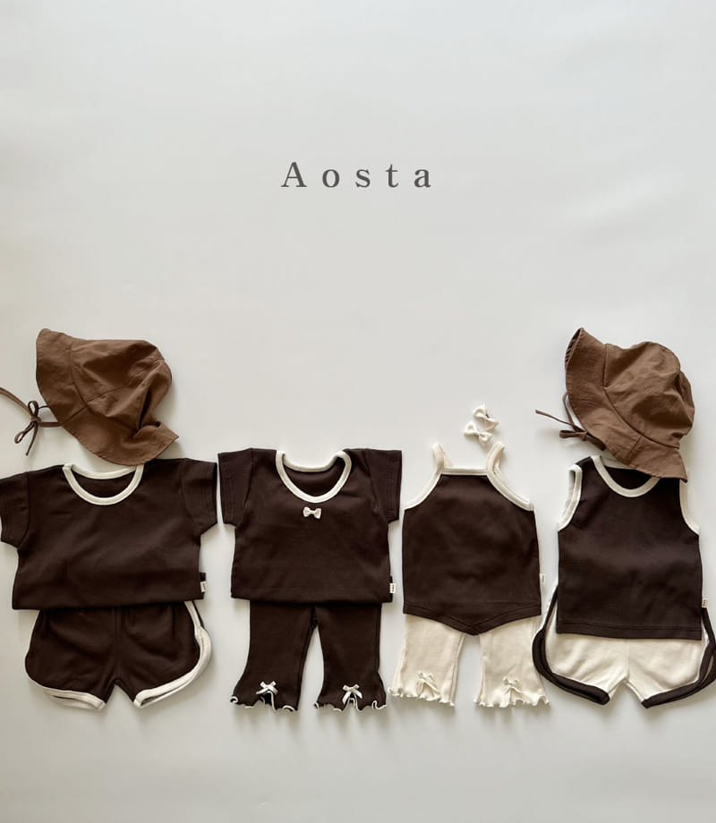 Aosta - Korean Children Fashion - #childrensboutique - Rib Ribbon Tee - 8