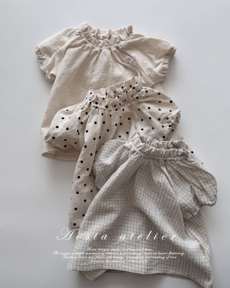 Aosta - Korean Children Fashion - #childrensboutique - Le L Blouse