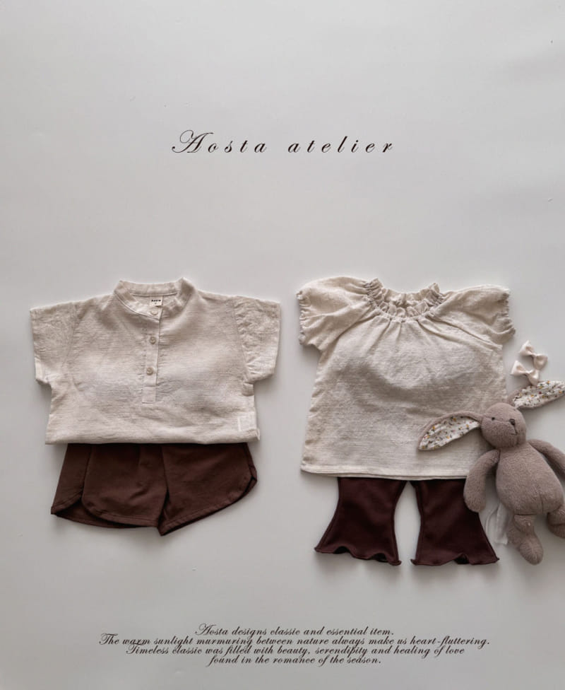 Aosta - Korean Children Fashion - #fashionkids - Le L Shirt - 5