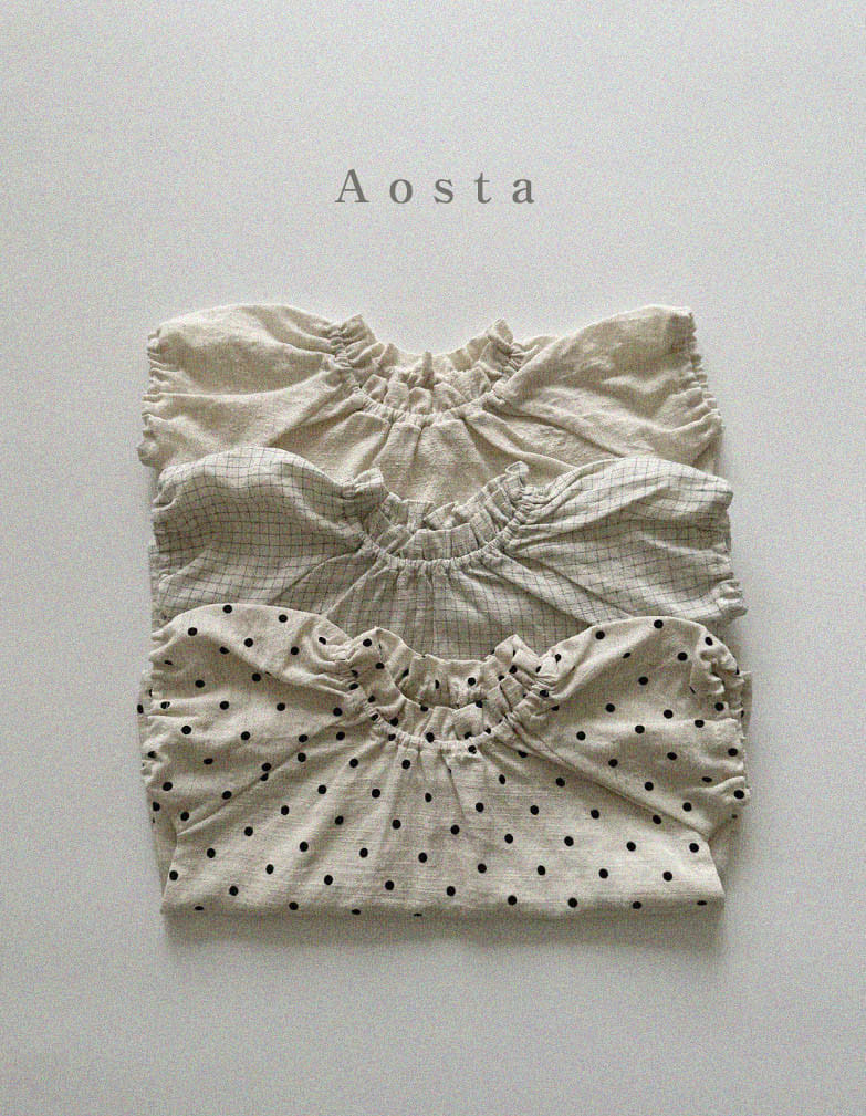 Aosta - Korean Children Fashion - #discoveringself - Le L Blouse - 4