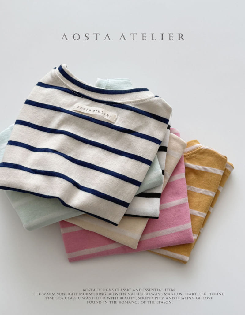 Aosta - Korean Children Fashion - #fashionkids - Signature Tee