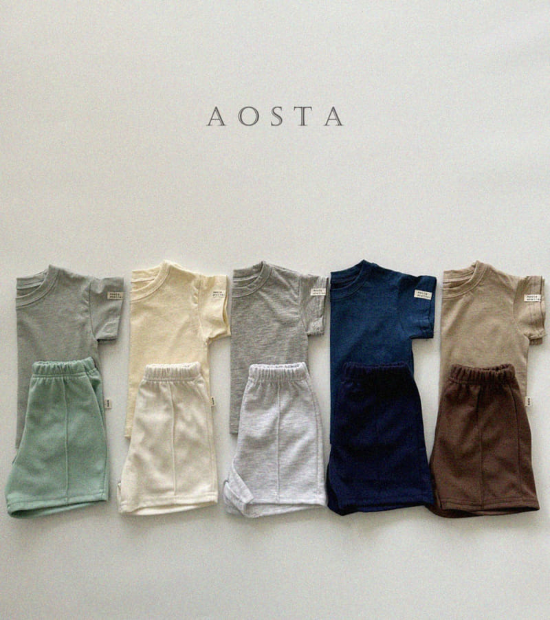 Aosta - Korean Children Fashion - #kidsshorts - Mood Tee - 11