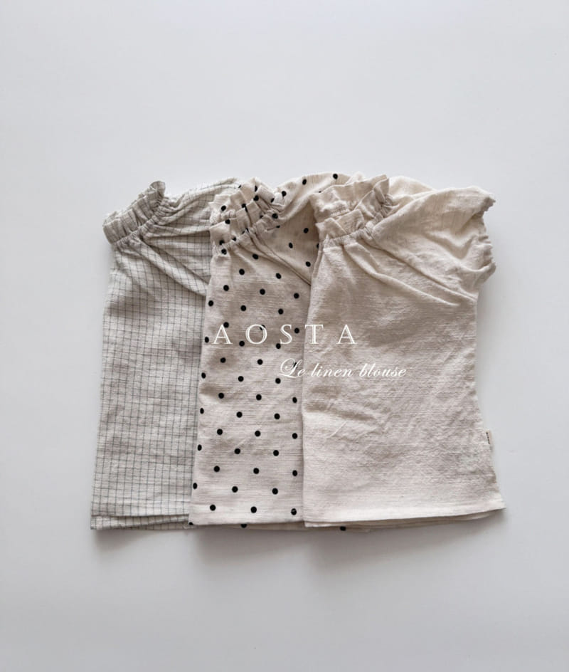 Aosta - Korean Children Fashion - #kidsshorts - Le L Blouse - 5