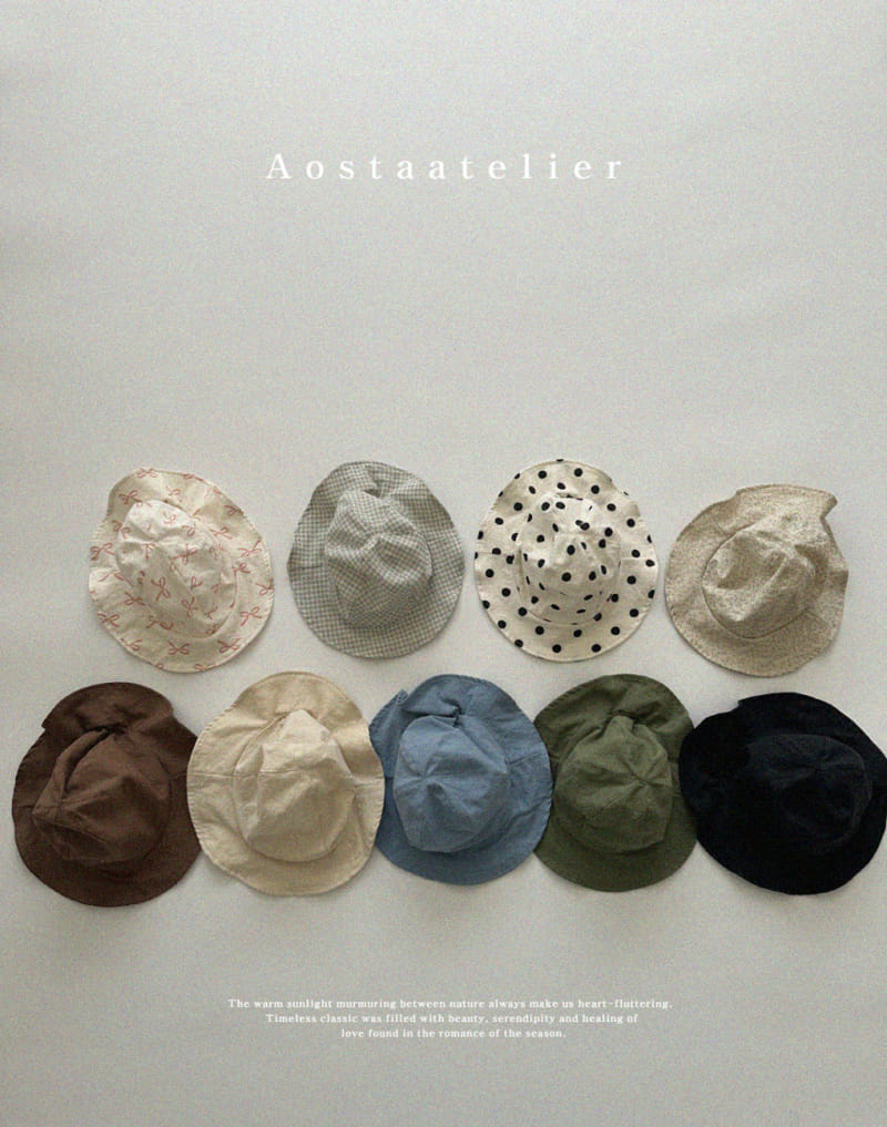 Aosta - Korean Children Fashion - #kidsshorts - Bucket Hat