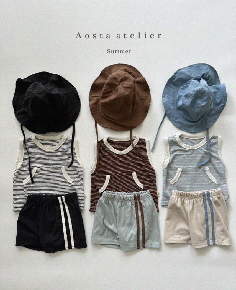 Aosta - Korean Children Fashion - #kidsstore - Line Patns - 3