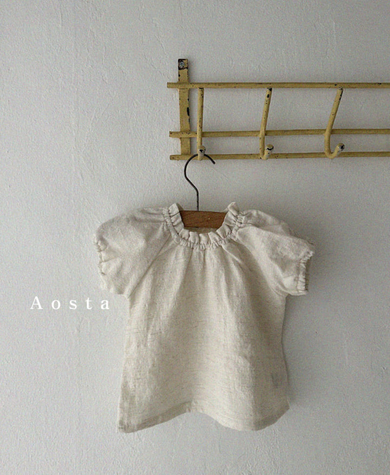 Aosta - Korean Children Fashion - #kidzfashiontrend - Le L Blouse - 7