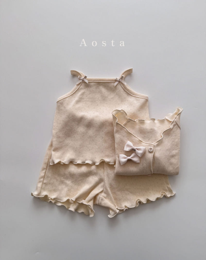 Aosta - Korean Children Fashion - #kidzfashiontrend - Eyelet Pants - 9