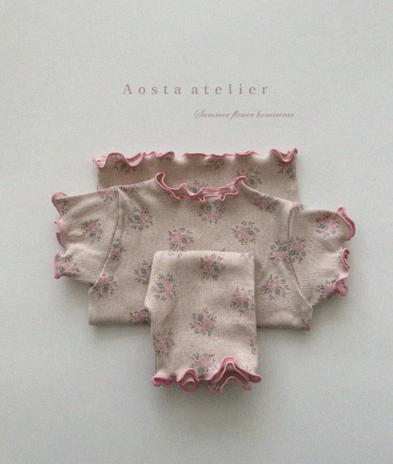 Aosta - Korean Children Fashion - #littlefashionista - Summer Flower Easy Wear - 7