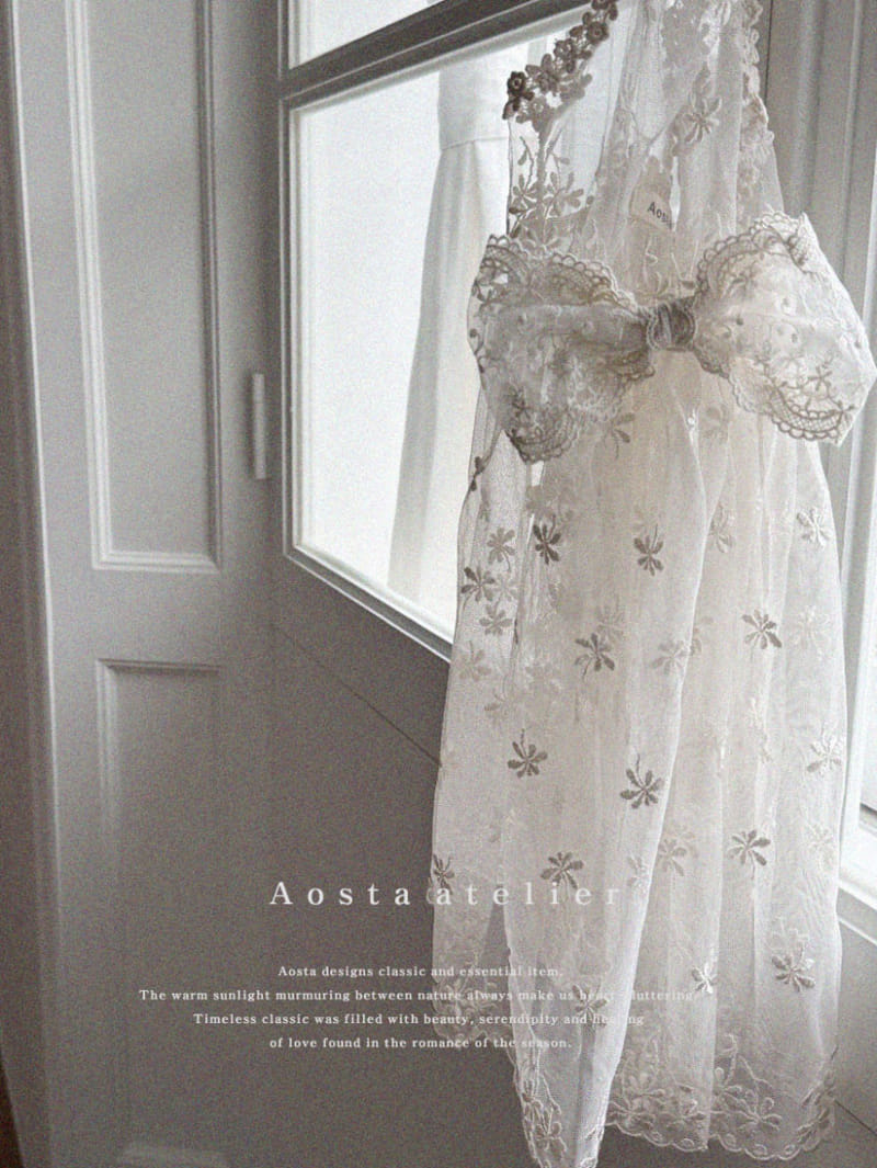 Aosta - Korean Children Fashion - #Kfashion4kids - Lace One-Piece - 4