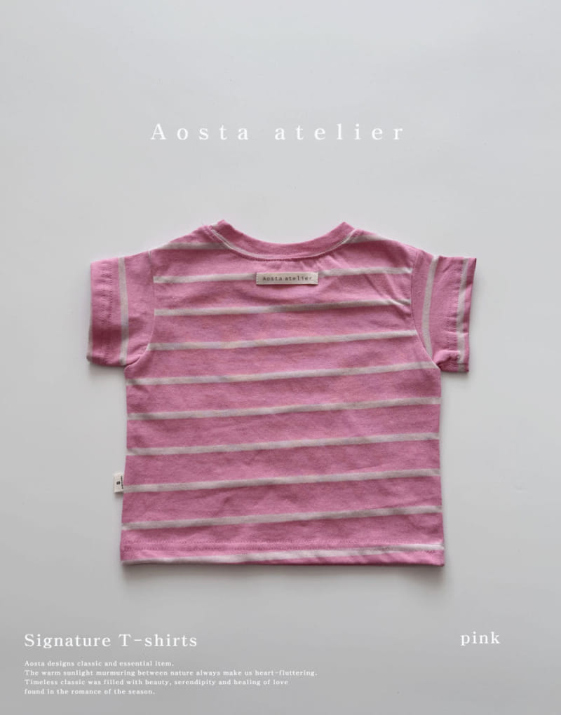 Aosta - Korean Children Fashion - #littlefashionista - Signature Tee - 6