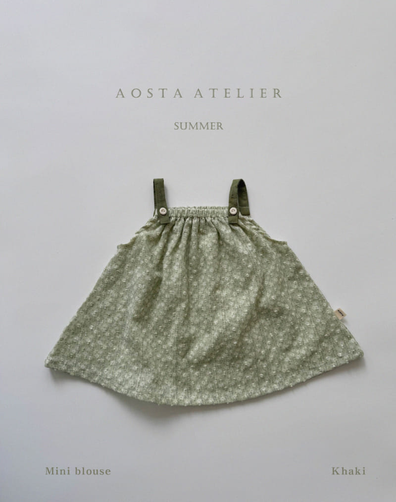 Aosta - Korean Children Fashion - #littlefashionista - Summer Sleeveless Blouse - 6