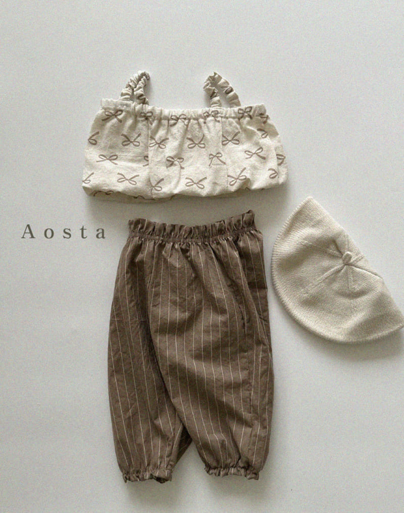 Aosta - Korean Children Fashion - #magicofchildhood - Ribbon Blouse - 9