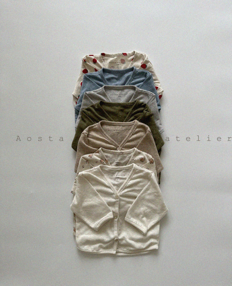 Aosta - Korean Children Fashion - #magicofchildhood - L Cardigan